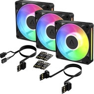 ARCTIC BioniX P12 A-RGB Black 3-Pack - PC Fan