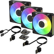 ARCTIC BioniX P14 A-RGB Black 3-Pack - PC Fan