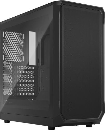 Fractal Design Focus 2 Black TG Clear Tint - PC Case - Main image