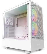 NZXT H5 Flow RGB White - Počítačová skříň