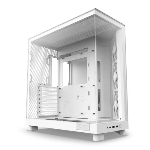 NZXT H6 Flow White - PC Case - Main image