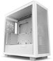 PC Case NZXT H7 Flow Matte White - Počítačová skříň