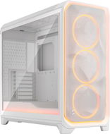 Fractal Design Meshify 3 XL Ambience Pro RGB White TG Clear Tint - Počítačová skříň