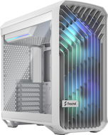 PC-Gehäuse Fractal Design Torrent Compact White RGB TG Clear Tint - Počítačová skříň