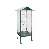 Duvo+ Veronica aviary for birds 55×55×161cm green - Aviary