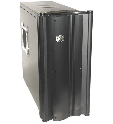 Cooler Master Praetorian RC730 - černý (black) tower, ATX, 4x5.25", 2+4x3.5", 2x ventilátor, hliník, - - - Main image