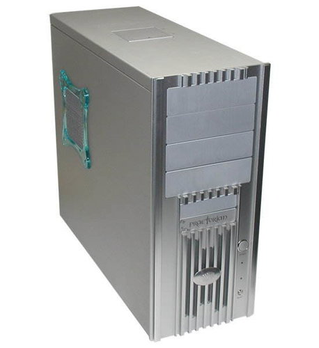 Cooler Master Praetorian RC731 - stříbrný (silver) tower, ATX, 4x5.25", 2+4x3.5", 2x ventilátor, hli - PC Case - Main image