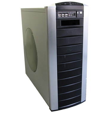 Cooler Master Stacker 810 - stříbrný (silver) bigtower, ATX, 11x5.25", 1+4x3.5", 4x ventilátor, hlin - PC Case - Main image