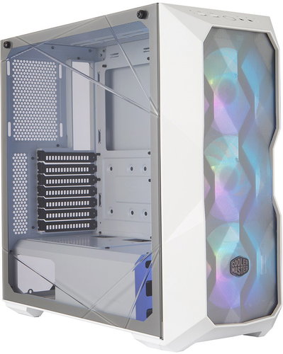 Cooler Master TD500 Mesh, White - PC Case - Main image