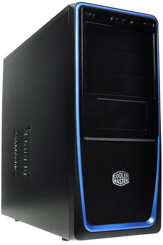 Cooler Master Elite 311 black-blue - PC Case - Main image