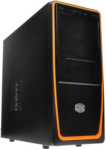 CoolerMaster Elite 311 black-orange - PC Case - Main image