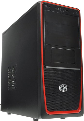 CoolerMaster Elite 311 black-red - PC Case - Main image