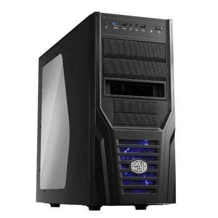 Cooler Master Elite 431 Plus Black - PC Case - Main image