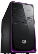 Cooler Master Elite 344 black-purple - PC-Gehäuse