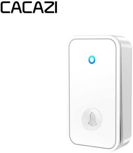 CACAZI Additional button for wireless doorbell FA28 - white - Bell Accessory - Main image