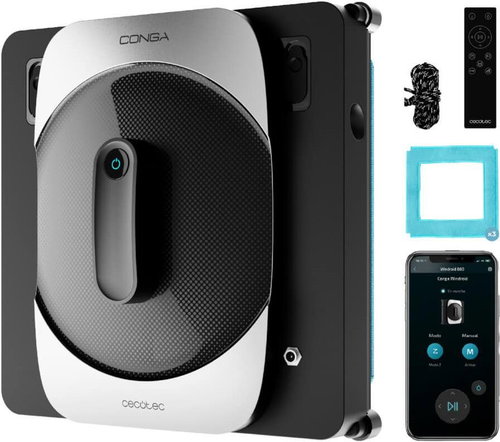 Cecotec Conga Windroid 1290 DoubleSpray Connected T - Robotic Window Cleaner - Main image