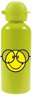 ZAK Bottle with SMILEY emoji 600ml, green - Drinking Bottle