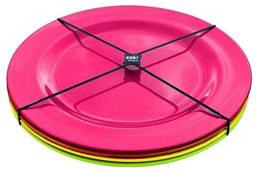 ZAK BBQ Teller Set 24cm 4 Stück - Teller-Set - Hauptbild