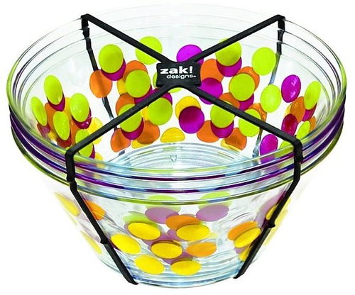 ZAK Bowl DOT DOT 15cm 4pcs - Bowl Set - Main image
