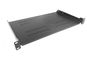 19“ Police CTnet s perforací 1U 400 mm - černá - Police