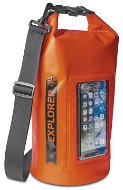 CELLY Explorer 5 L s vreckom na telefón do 6.2" oranžové - Nepremokavý vak