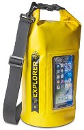 CELLY Explorer 5L Zsebbel max. 6,2"-es telefonhoz - sárga - Vízhatlan zsák