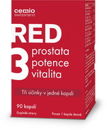 Cemio RED3 90 Capsules.  ČR/SK - Dietary Supplement