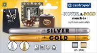 CENTROPEN Marker 2690 Silber und Gold - Marker