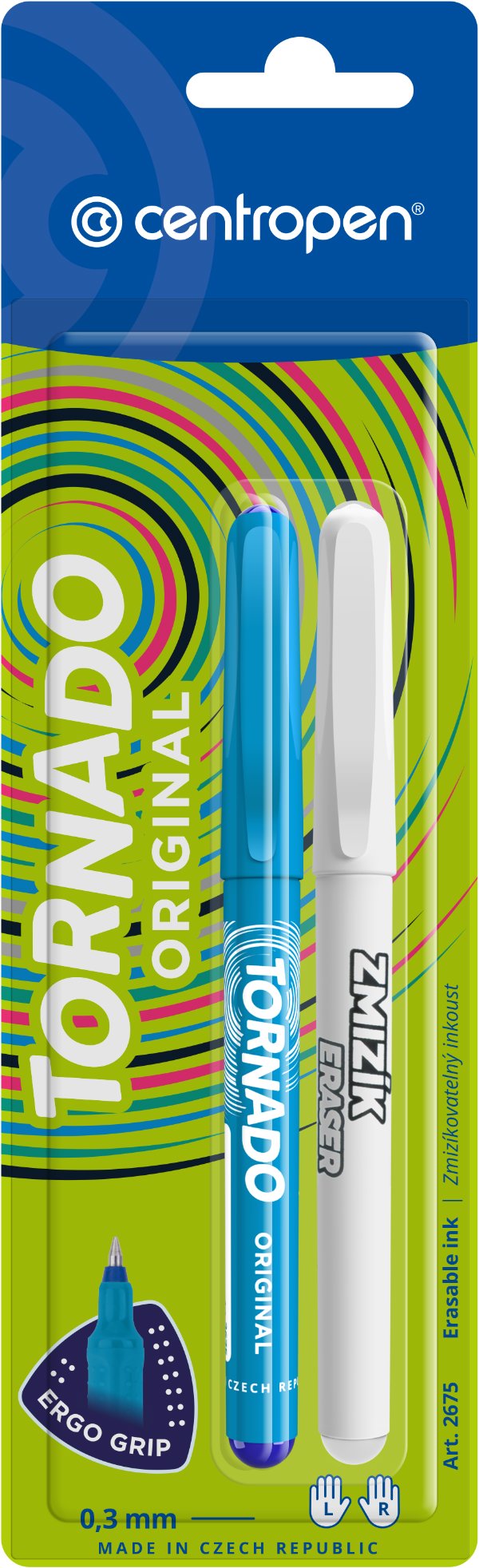 CENTROPEN Tornado 2675/2, originál + radír