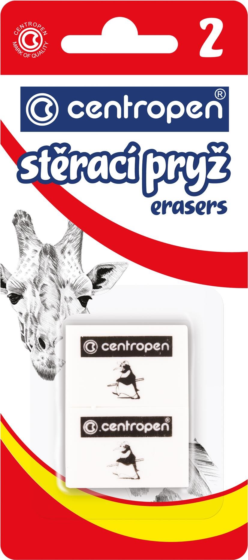 Centropen 9571 Radírgumi, 2 db