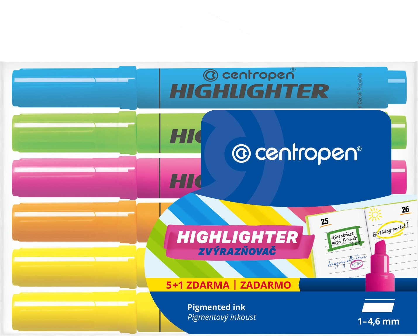 CENTROPEN 8552 - 5+1db
