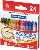 CENTROPEN 9530 kulaté 8 mm, 24 barev - Wax Crayons