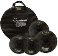 Cymbal Centent Black Silent Set 14" 16" 18" 20" bag - Činel