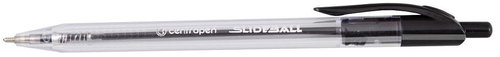 Centropen Gel pen Slideball clicker 2225, black - Liner - Main image