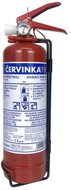 ČERVINKA Powder extinguisher 1 kg P1 Če EURO incl. revision - Fire Extinguisher 