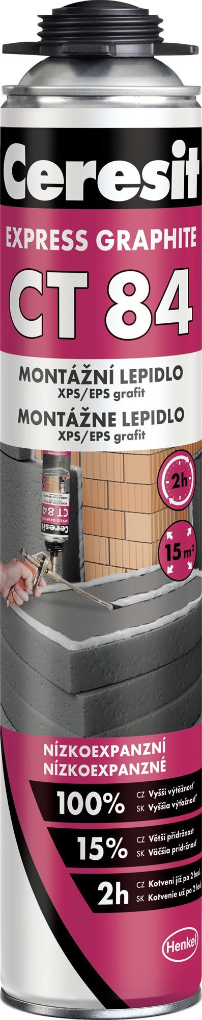 Ceresit CT 84 Express Graphite poliuretán ragasztó