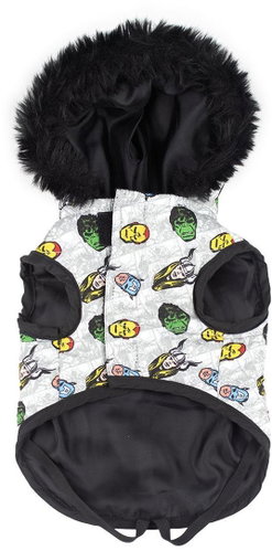 Cerdá Winter suit for dogs Avengers, grey S - Dog Clothes - Main image