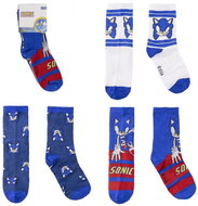 Sonic - dětské ponožky set 3 párů, EU 31-34 - Socks