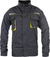 Cerva EMERTON STRETCH jacket black/yellow, 44 - Work Jacket