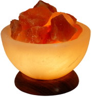 Cereus Electrical Salt Lamp - Carved Fiery Cup - Salt Lamp