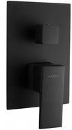 MEXEN Uno Soaking tub-shower mixer DR02, black (71435-70) - Tap
