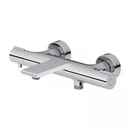 CERSANIT VIRGO wall-mounted bath/shower thermostatic mixer, chrome (S951-561) - Tap