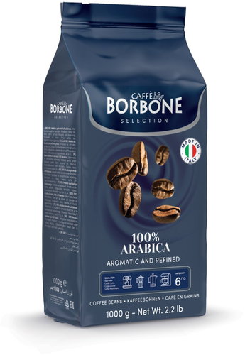 Caffe Borbone Lungo 100% Arabica Coffee Beans 1000g - Coffee - Main image
