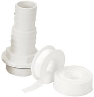 CF GROUP Hose barb 32/38 mm with clamp and Teflon tape - Hose Coupling