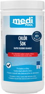 CF GROUP mediPOOL Rapid Chlór Šok - chlorový granulát 1,0 kg - Pool Chemicals