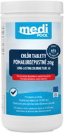 CF GROUP Chlór mediPOOL pomalurozpustné tablety 20 g 1,0 kg - Pool Chemicals