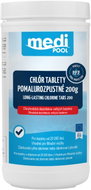 CF GROUP Chlór mediPOOL pomalurozpustné tablety 200 g 1,0 kg - Pool Chemicals