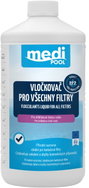 CF GROUP mediPOOL Vločkovač tekutý pro všechny filtry 1,0 l - Pool Chemicals