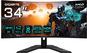 34" GIGABYTE GS34WQC - Monitor