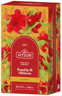 Hyson Rosehip & Hibiscus, bylinný čaj (20 sáčků) - Čaj